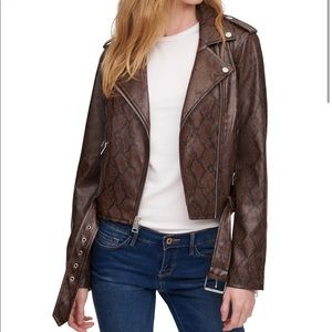 Levi’s women’s faux leather moto jacket